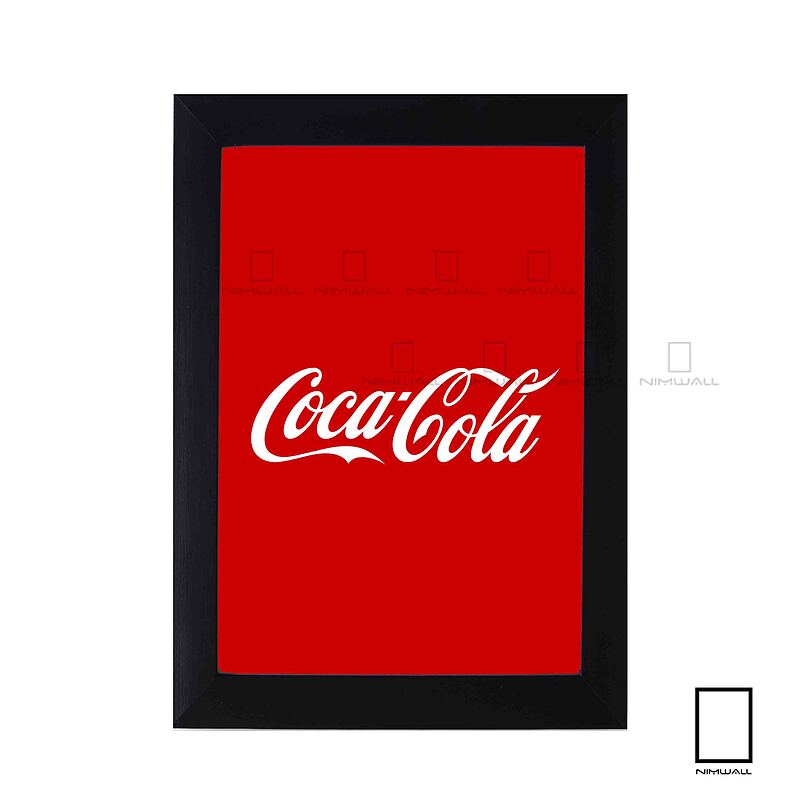 تابلو لوگو برند کوکاکولا Coca Cola مدل N-78078