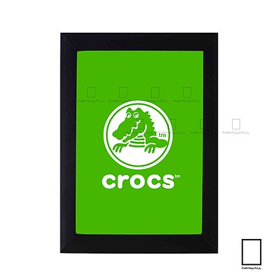 تابلو لوگو برند کروکس crocs مدل N-78085