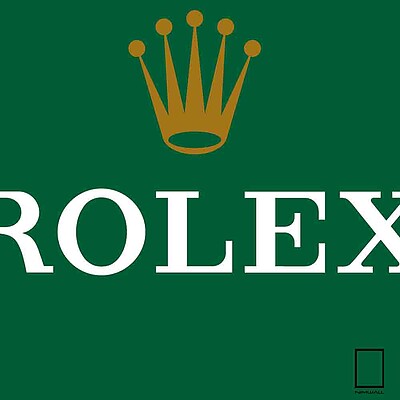 تابلو لوگو برند رولکس Rolex مدل N-78087