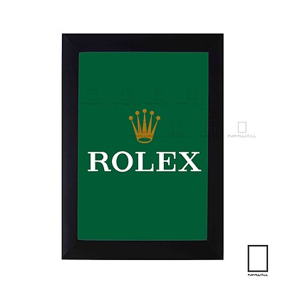 تابلو لوگو برند رولکس Rolex مدل N-78087