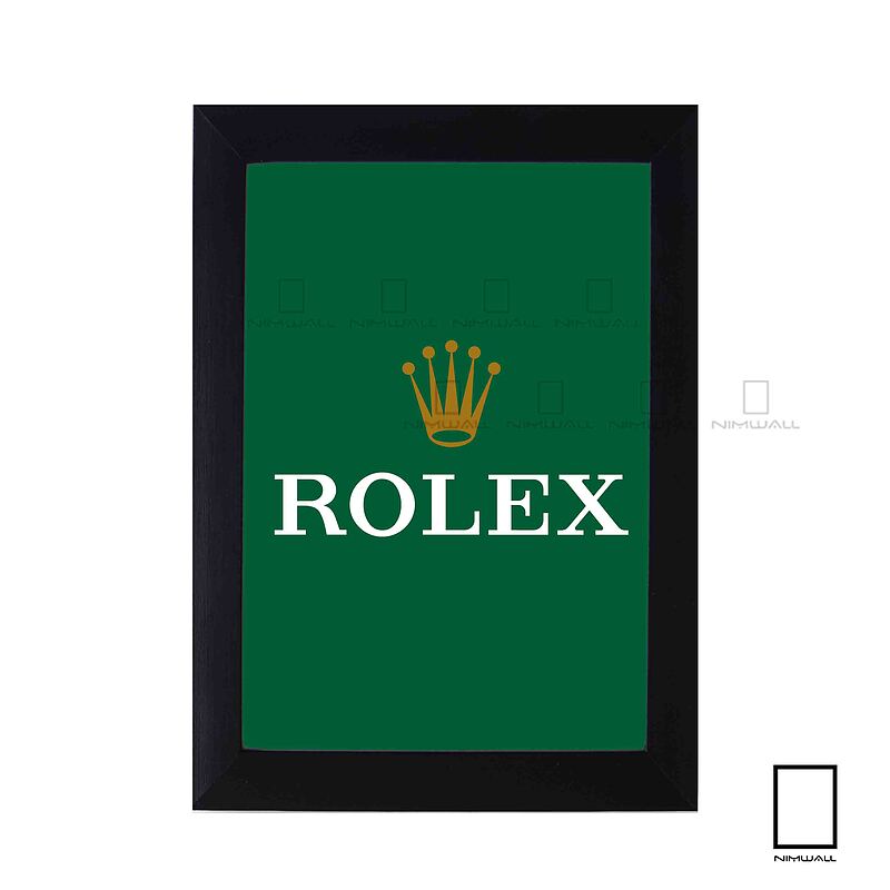 تابلو لوگو برند رولکس Rolex مدل N-78087