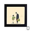 تابلو مینیمال فیلم leon the professional مدل N-22247