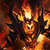 تابلو هیرو Dota 2 Shadow Fiend  مدل  N-48146