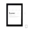 تابلو تایپوگرافی دیکشنری Home مدل N-93128