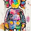 تابلو پاپ ارت   KAWS  مدل N-36064