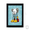 تابلو پاپ ارت  CRYING KAWS مدل N-36066