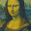 تابلو نقاشی مونالیزا  مدل N-15106