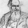 تابلو عکس چارلز داروین  Charles Darwin مدل N-991161