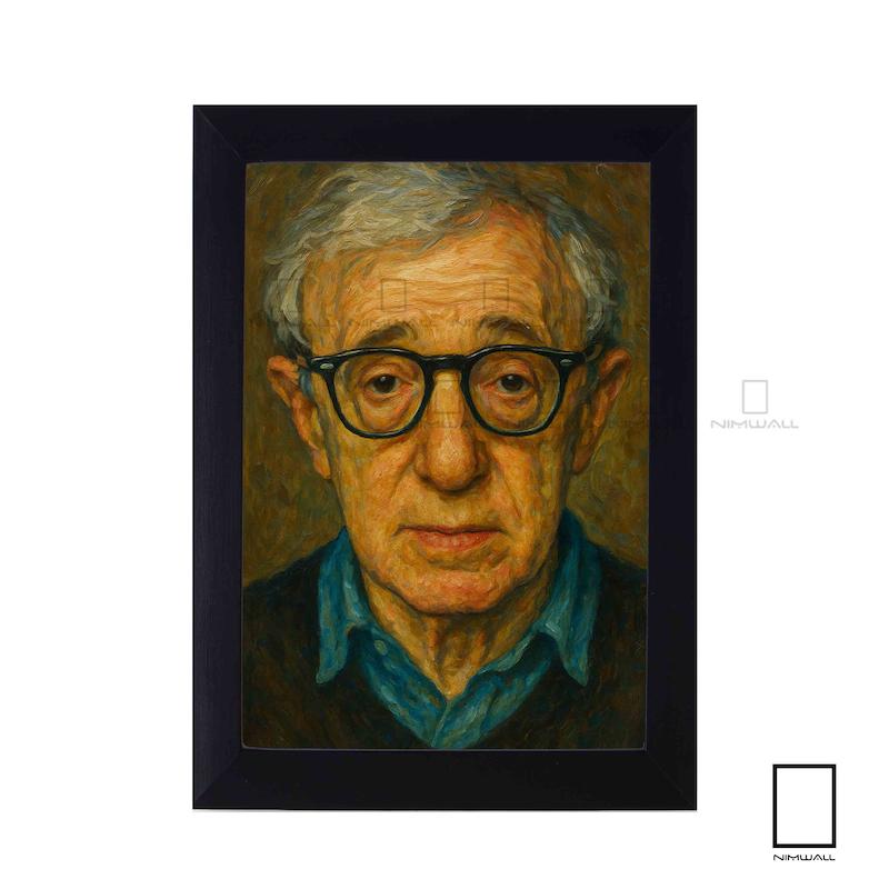 تابلو نقاشی وودی آلن Woody Allen  مدل N-15104