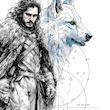 تابلو نقاشی بازی تاج‌وتخت Game of Thrones  مدل N-15148