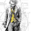 تابلو نقاشی جوکر joker برای فیلم The Dark Knight مدل N-15138