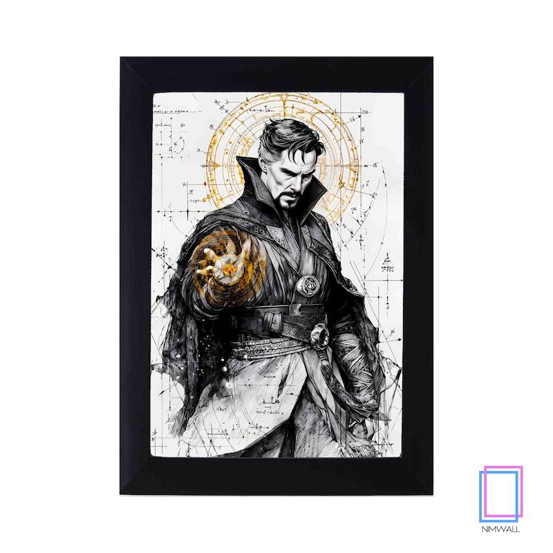 تابلو نقاشی دکتر استرنج Doctor Strange مدل N-15141