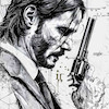 تابلو نقاشی جان ویک John Wick  مدل N-15142