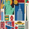 پوستر شهر نیویورک New York مدل N-31382