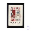پوستر شهر پاریس Paris مدل N-31388