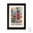پوستر شهر امستردام Amsterdam مدل N-31394