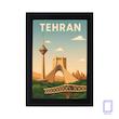 پوستر وینتیج شهر تهران مدل N-31378