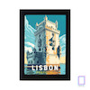 پوستر وینتیج شهر لیسبون مدل N-31389