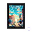 پوستر وینتیج شهر دلاس  مدل N-31395