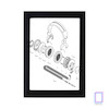 تابلو قطعات هدست Headset مخصوص استدیو صدابرداری مدل N-84303