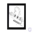 تابلو قطعات هدست Headset مخصوص استدیو صدابرداری مدل N-84303