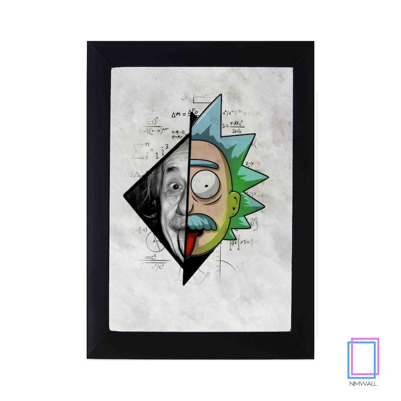 تابلو سریال ریک و مورتی Rick and Morty مدل N-84312