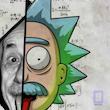 تابلو سریال ریک و مورتی Rick and Morty مدل N-84312