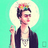 تابلو فریدا کالو Frida Kahlo مدل N-99002