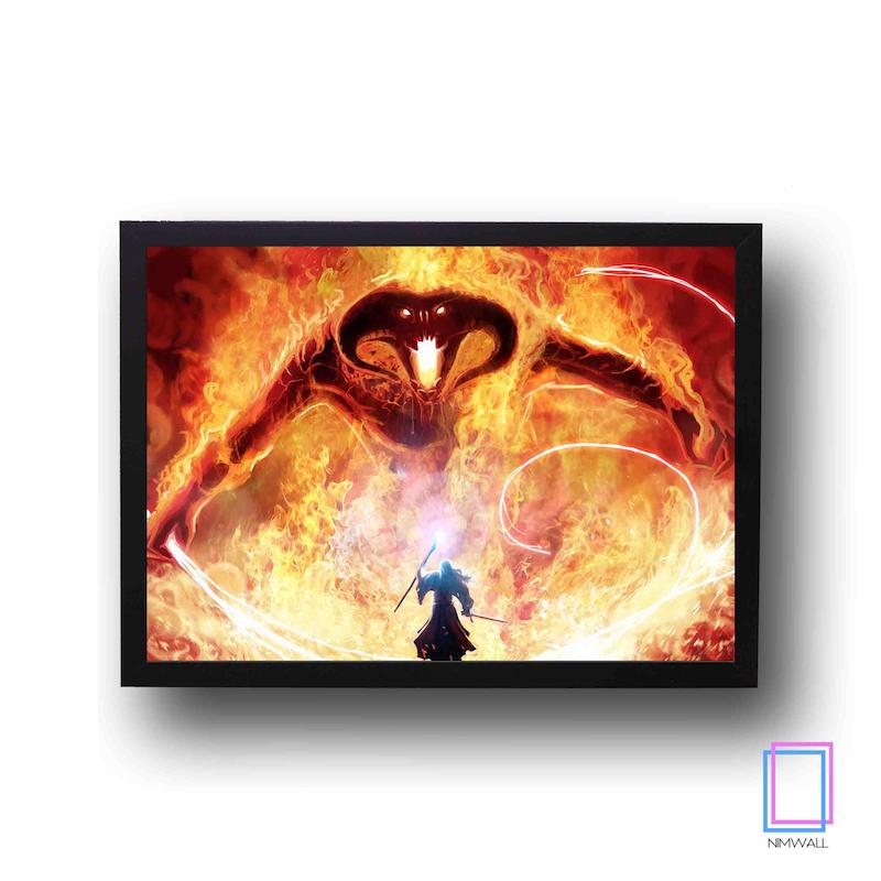 تابلو  مجموعه ارباب حلقه ها The lord of the rings مدل N-2211077