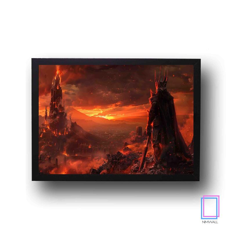 تابلو  مجموعه ارباب حلقه ها The lord of the rings مدل N-2211081