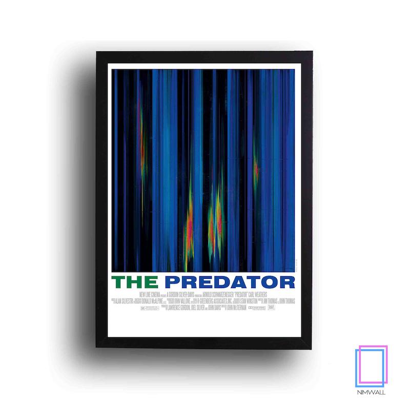 تابلو  فیلم غارتگر The Predator مدل N-22462