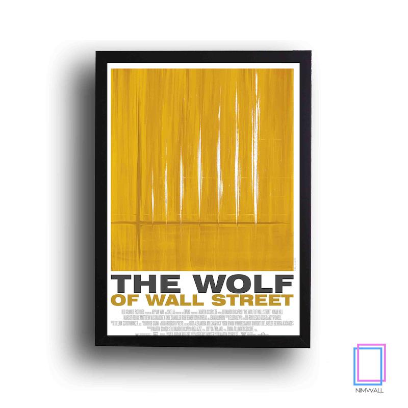 تابلو  فیلم The Wolf of Wall Street گرگ وال استریت  مدل N-22464