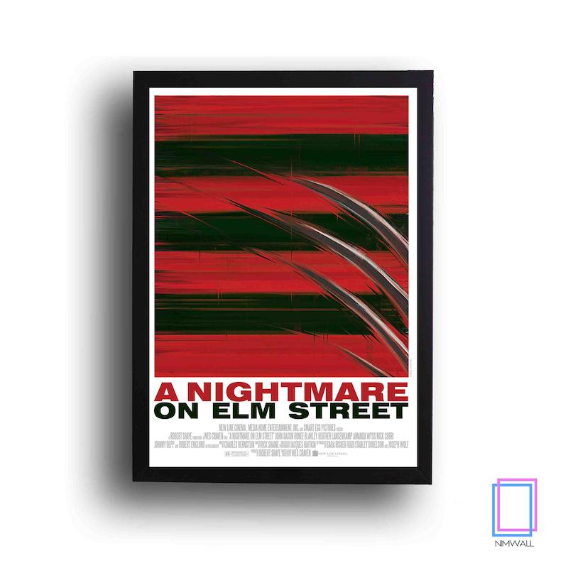 تابلو  فیلم A Nightmare on Elm Street(کابوس در خیابان الم) مدل N-22468