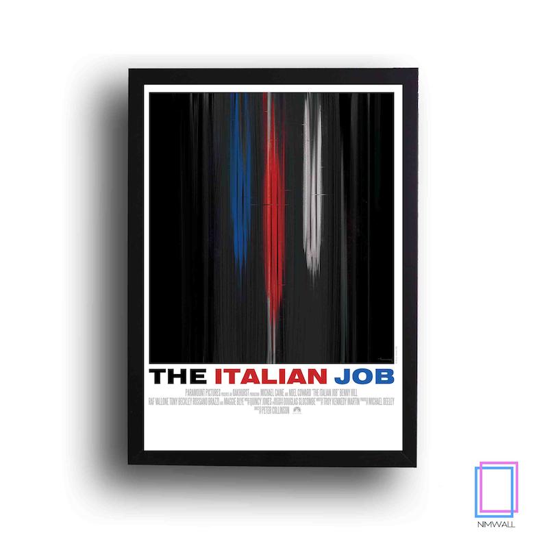 تابلو  فیلم The Italian Job(شغل ایتالیایی) مدل N-22470