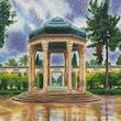 تابلو نقاشی حافظیه شیراز مئل N-15164