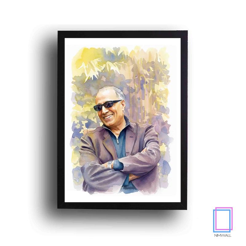 تابلو نقاشی زنده یاد عباس کیارستمی مدل N-15168