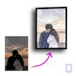 تابلو شخصی سازی شده نقاشی با آبرنگ ( AI painting)