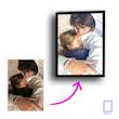 تابلو شخصی سازی شده نقاشی با آبرنگ ( AI painting)