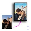 تابلو شخصی سازی شده نقاشی با مدادرنگی ( AI painting)