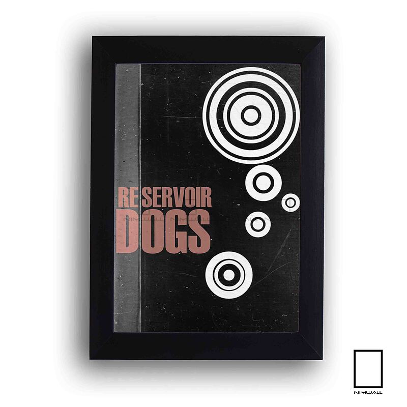 تابلو فیلم سگ های انباری Reservoir Dogs مدل N-22256