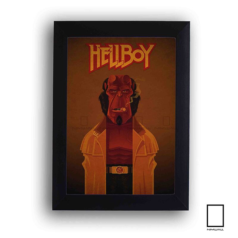 تابلو فیلم پسر جهنمی HellBoy مدل N-22261