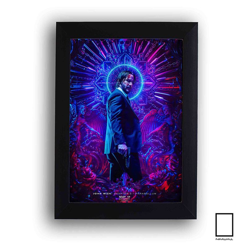 تابلو فیلم جان ویک john wick مدل N-22264