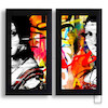 2 عدد تابلو تلفیقی نقاشی مدل N-99295