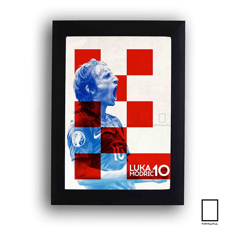 تابلو لوکا مودریچ Luka Modrić مدل N-97006