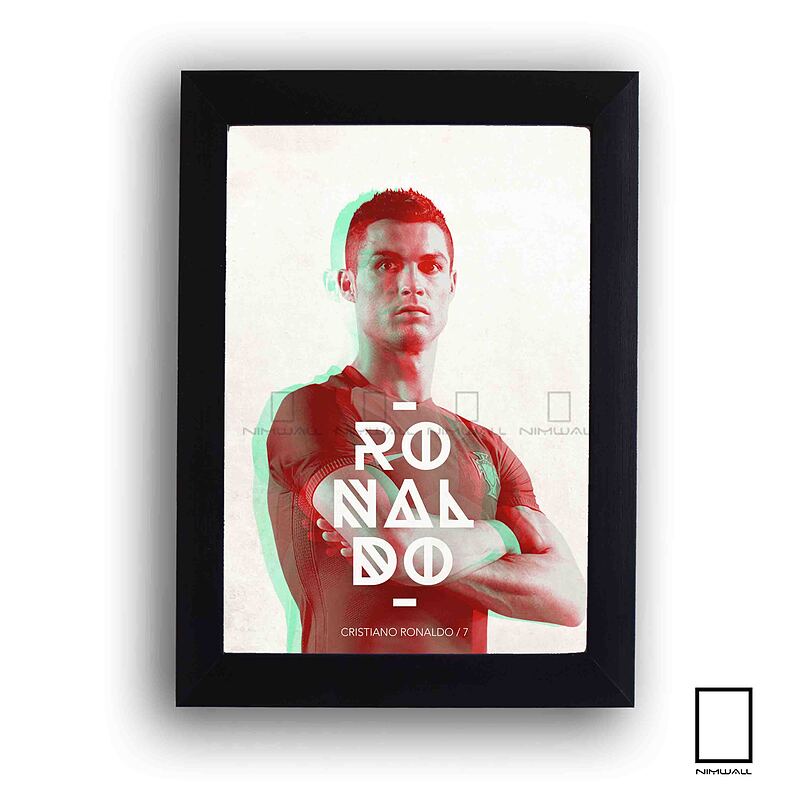 تابلو کریستیانو رونالدو Cristiano Ronaldo  مدل N-97007