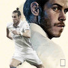 تابلو گرت بیل Gareth Bale  مدل N-97032