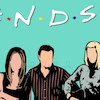 تابلو سریال فرندز Friends مدل N-54045