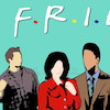 تابلو سریال فرندز Friends مدل N-54045