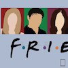 تابلو سریال فرندز Friends مدل N-54044