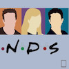 تابلو سریال فرندز Friends مدل N-54044